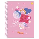 Caderno_Universitário_10_Matérias_Espiral_Capa_Dura_Be_Happy_Sortido_160_Folhas_Ref.10221_Animativa