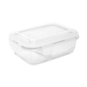 Pote Hermético Genebra 640ml Vidro Borossilicato Com Divisória E Tampa Plástica 5337 - Lyor