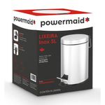 Lixeira_Com_Pedal_Redonda_Aço_Inox_5_Litros_126051021000_-_Powermaid