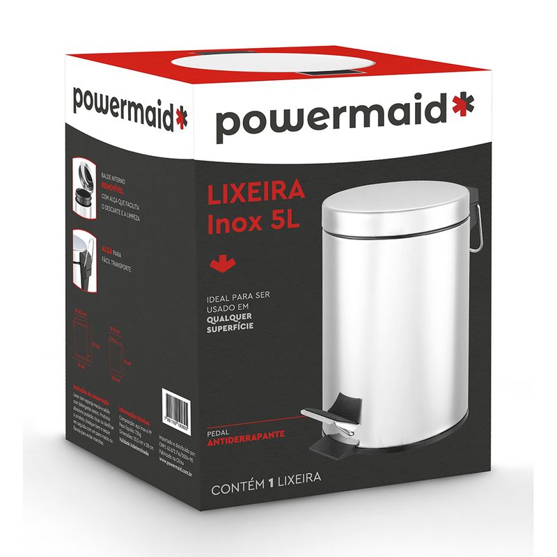 Lixeira_Com_Pedal_Redonda_Aço_Inox_5_Litros_126051021000_-_Powermaid