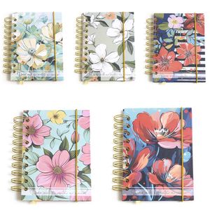 Agenda 2025 Espiral Capa Dura 11x15cm Flores Wire-o Sortida PPA62554 - Sunway