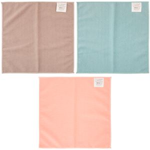 Kit Panos Limpeza Multiúso Poliéster E Poliamida 3 Peças 30x30cm LM2777MO - honeyhome