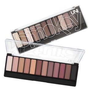 Paleta de Sombra 12 Cores Natural & Smokey Sortida 1 Unidade UNSO87DS - Unimakeup