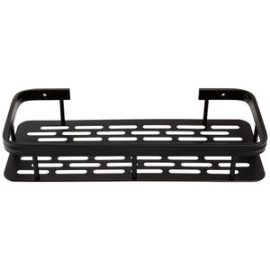Rack Prateleira de Canto Suporta Até 10kg Liga de Alumínio Preto 30x5x13cm LM2562BEL - honeyhome