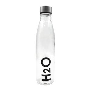 Garrafa H2O Vidro Tampa Inox 750ml GRFA033 - Hauskraft