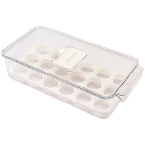 Porta Ovos Com Tampa 18 Cavidades Plástico 31,5x16x7,5cm LM2751 - honeyhome