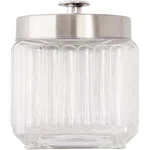 Pote Hermético Vidro Transparente 1000ml 11,5x11,5x12cm LM2399 - honeyhome