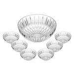 Conjunto_7_Peças_Para_Sobremesa_Raios_(1_Bowl_1,1L_/6_Bowls_125ml)_Vidro_20746_-_Wolff