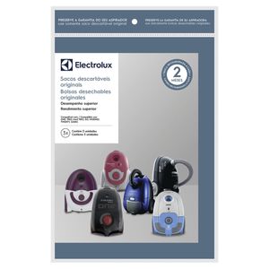 Kit 3 Sacos Descartáveis Para Aspirador de Pó One (SBEON) A20811001 - Electrolux