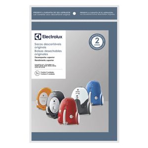 Kit 3 Sacos Descartáveis Para Aspirador de Pó Neo (SBENE) A20810901 - Electrolux