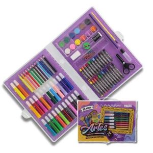 Maleta de Pintura Artes com 86 Peças 17945 - Magic