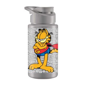 Garrafa Plástica 500ml Kids Garfield Cinza 5921 - Bandeirante