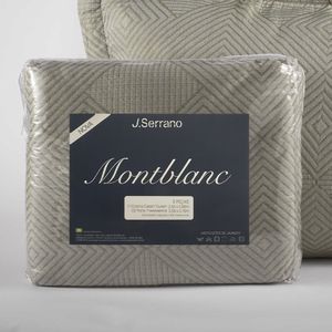 Kit Colcha Queen Montblanc Cairo Verde Oliva 3 Peças 230x260cm B00000440782 - Jc Serrano