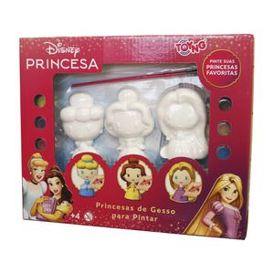 Kit Bonecas de Gesso Para Pintar Princesas Disney 54042 - Toyng