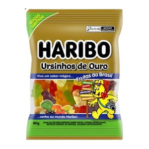 Bala de Gelatina Ursinhos Verão 80g 50292 - Haribo