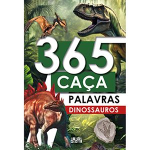 Livro 365 Caça Palavras-dinossauros 17011 - Ciranda Cultural