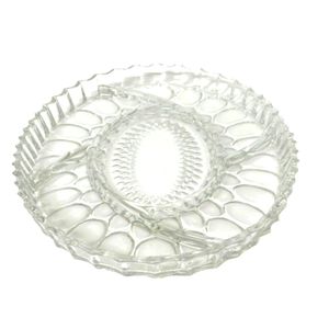 Petisqueira Redonda Nova Vidro 980ml 21,5x31,5x3cm PD1166GCL - Bono