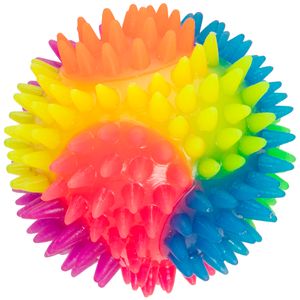 Brinquedo Pet Bola Cravo Borracha Colorida 7cm LM2967PET - honeyhome
