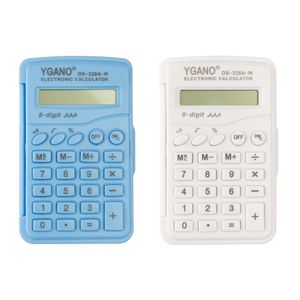 Calculadora de Bolso Criativa Office Eletrônica 8 Dígitos Capa Plástica Sortida 10x6x1,3cm LM2343 - honeyhome