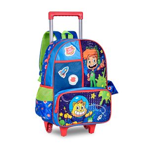 Mochila de Rodinha Infantil Gato Galactico GG24116K - Up