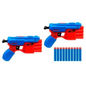 Lançador de Dardos Nerf Alpha Strike Claw Dual Qs-4 F2468 - Hasbro