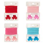 Kit_4_Elásticos_Para_Cabelo_Com_2_Prendedores_Piranha_Laço,_Flor_Ou_Coração_Sortido_Ref.LM2811_honeyhome
