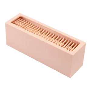 Porta Pincéis de Maquiagem Para Penteadeira Abs E Tpe 18x6,5x5,5cm LM2390 - honeyhome