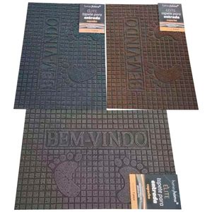 Tapete de Entrada Elite Retangular Welcome 38,5x58cm LM1897 - honeyhome