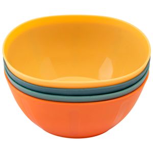 Kit Bowls Ideal Redondos Plástico 4 Peças 11,5x10x5,5cm LM2534IDE - honeyhome