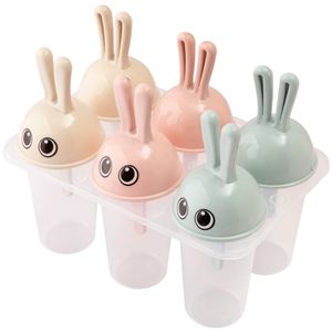 Kit Formas Para Sorvete Plástico 6 Peças 13x3cm LM2542 - honeyhome