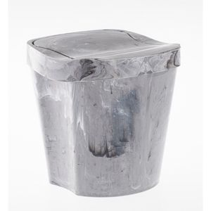 Lixeira de Pia Marmore Plástico Branca 3l Ref.762X Top Line
