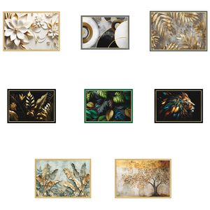 Quadro Decorativo Luxo Sortido Madeira 60x90cm 139 - Art Frame