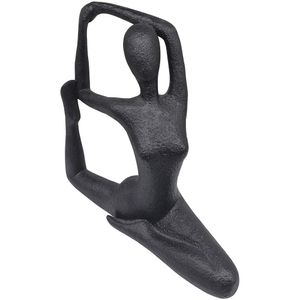 Estatueta Mulher Alongando Resina 22x7x22cm LM2863 - honeyhome