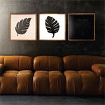 Quadro_Folha_Luxo_Vazado_Sortido_Em_Madeira_50x50cm_Ref.159_Art_Frame