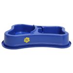 Comedouro_Duplo_(460ml_X_300ml)_Automático_Formato_Osso_Sortido_Ref.2893_Pet_Toys