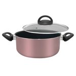 Caçarola_22cm_Alumínio_Antiaderente_Tampa_de_Vidro_Rose_Ref.2032209_Alumínio_Marpal