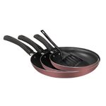 Kit_3_Frigideiras_(17cm/21cm/25cm)_Alumínio_Antiaderente_Rose_Com_Espátula_Ref.2140209_Alumínio_Marpal