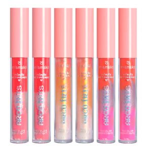Lip Gloss Tricolor Arco-Íris Hidratante 4g Sortido 393 - Mia Make