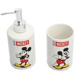 Kit_Banheiro_Porta_Sabonete_Líquido_E_Copo_LM3089DY_Mickey_Cerâmica_Sortido_Ref.DIS148_honeyhome