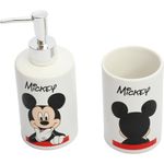 Kit_Banheiro_Porta_Sabonete_Líquido_E_Copo_LM3089DY_Mickey_Cerâmica_Sortido_Ref.DIS148_honeyhome