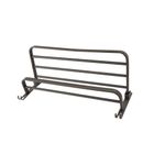 Toalheiro_Com_Prateleira_Dobrável_Autoadesivo_Suporta_Até_5kg_Ferro_50x26,5x16,5cm_Ref.LM2574_honeyhome