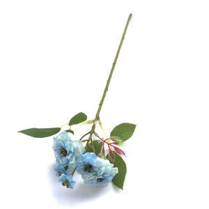 Flor Galho Camélia Azul 33cm W300118AZCX576 - Winmax