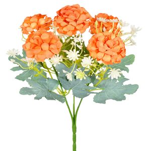 Buquê Crisântemo X5 Laranja 18x17cm 54638015 - Grillo
