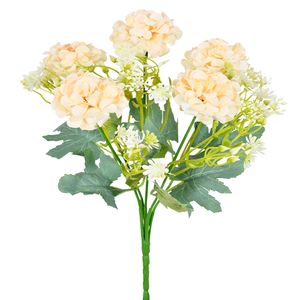 Buquê Crisântemo X5 Creme 18x17cm 54638010 - Grillo