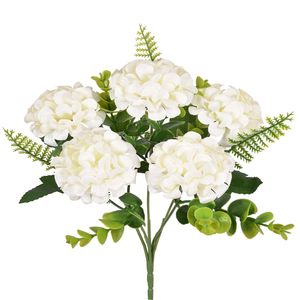 Buquê Crisântemo X5 Creme 29x7cm 55298010 - Grillo