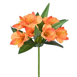 Haste Amarilis Cetim Laranja Outono 47x15cm 55303197 - Grillo