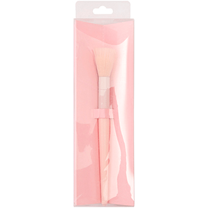 Pincel de Maquiagem Microfibra Cabo Madeira Rosa 17,5x1,3cm LM2987 - honeyhome