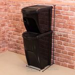 Lixeira_Empilhável_Reciclável_E_Black_Plástico_Preto_34_Litros_-_Plasútil