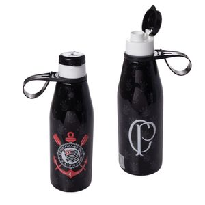 Garrafa Abre Fácil Corinthians Plástico 530ml 16203 - Plasútil
