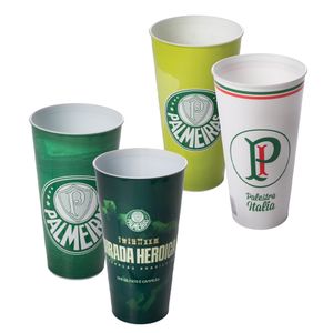 Copo Palmeiras Plástico 700ml Sortido 16172 - Plasútil